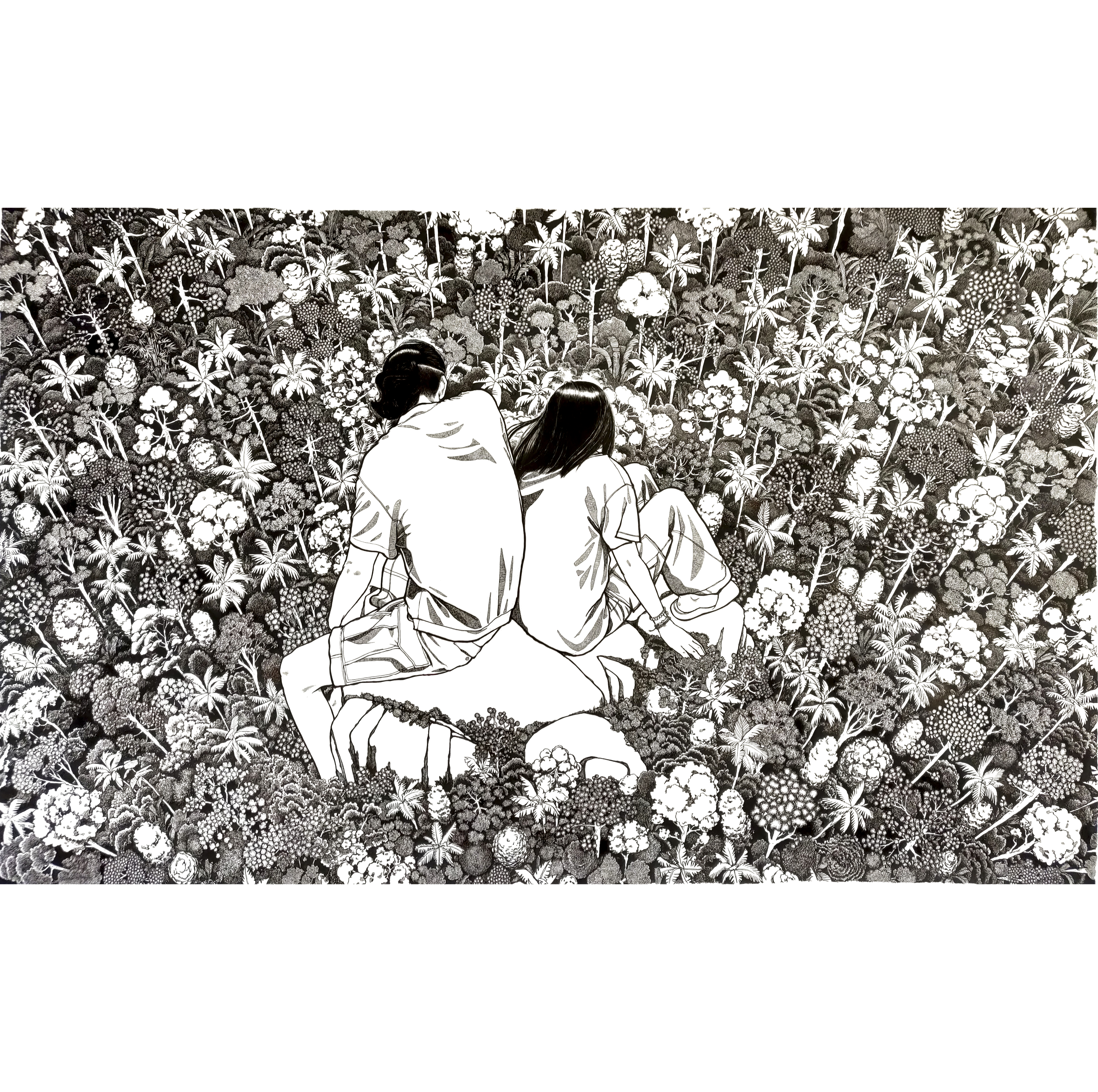Atelier dessin "Primavera, lignes fertiles" avec Hitomi Takeda