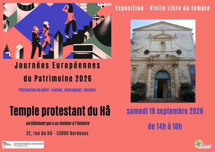 Visite libre du temple protestant du Hâ à Bordeaux