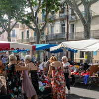 Marché aux fripes