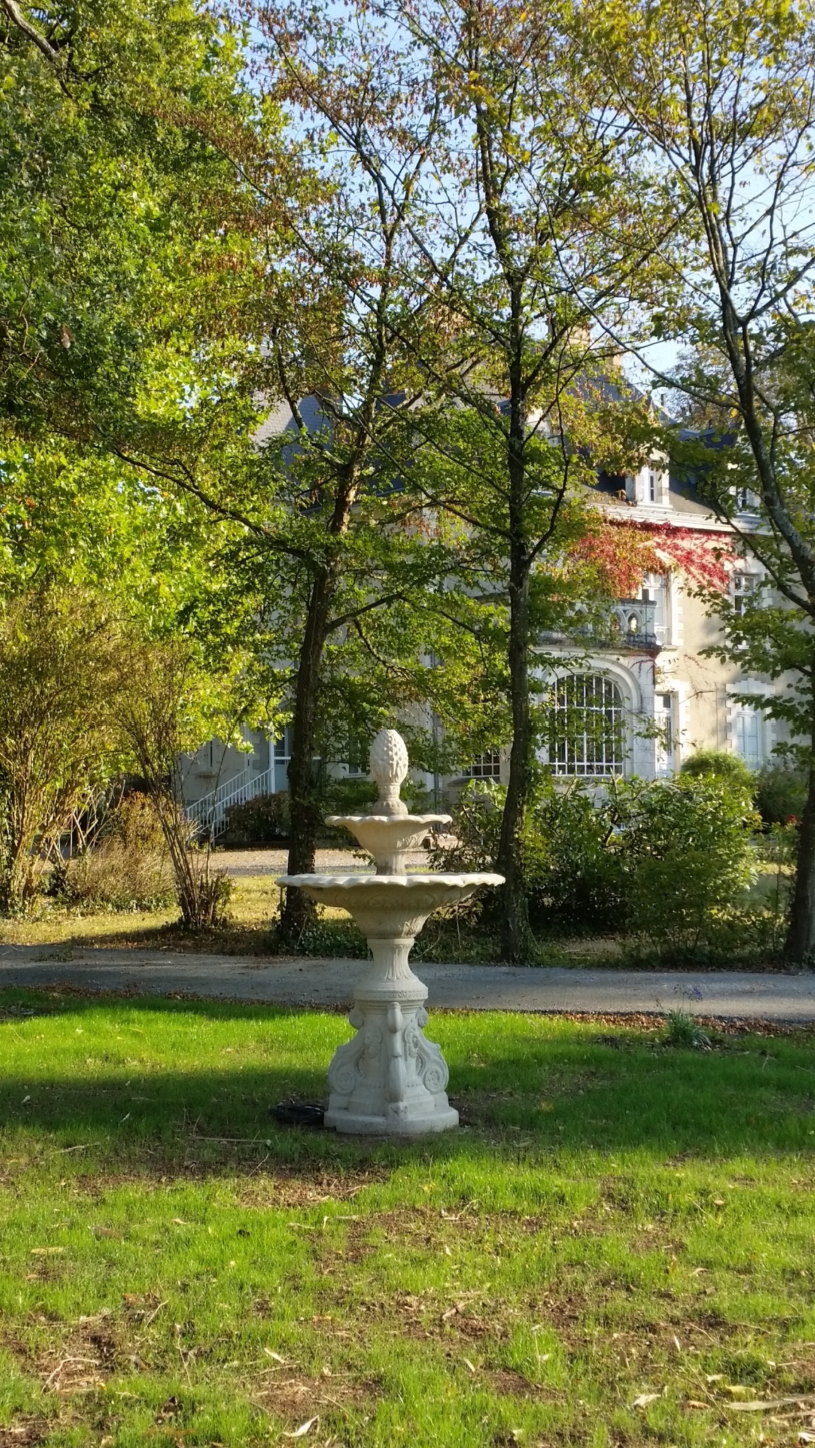 Visite d'un parc du 19ème siècle