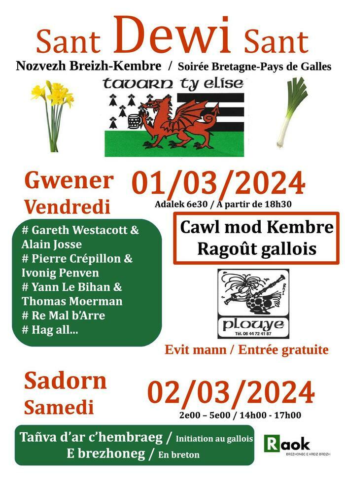 Gouel Sant Dewi e Plouie