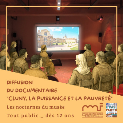 Diffusion du documentaire "Cluny, la puissance et la pauvreté"