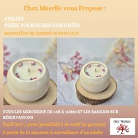 Atelier "Créez votre bougie bien-être"