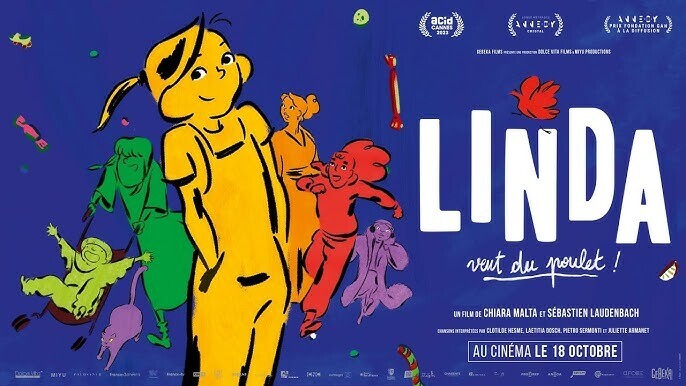 FADAS DU MONDE. Un été au ciné, cinéma en plein air - Linda veut du poulet !