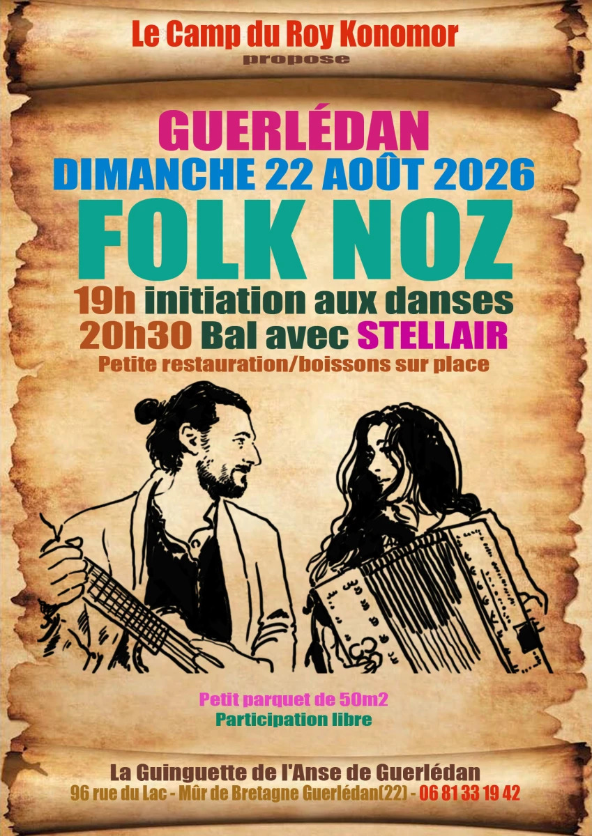 Bal Folk Noz avec le duo Stellair 2