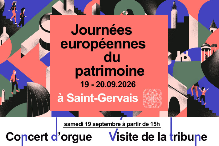 Concert d'orgue des Couperins et visite de la tribune - Journées Européennes du Patrimoine 2026