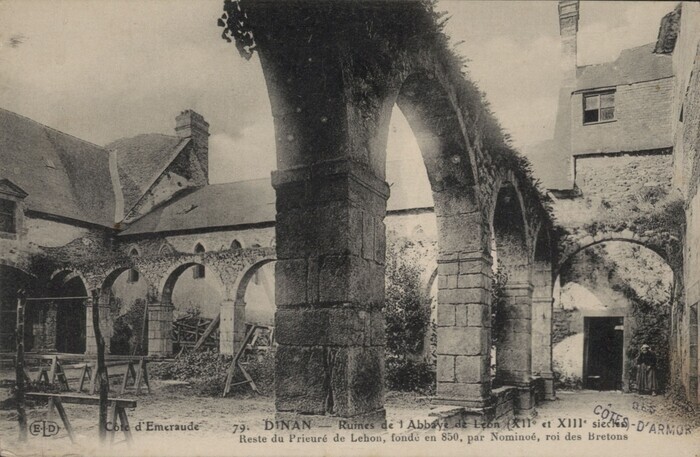 Visite guidée Saint Magloire de Léhon : transformations, destructions, reconstructions