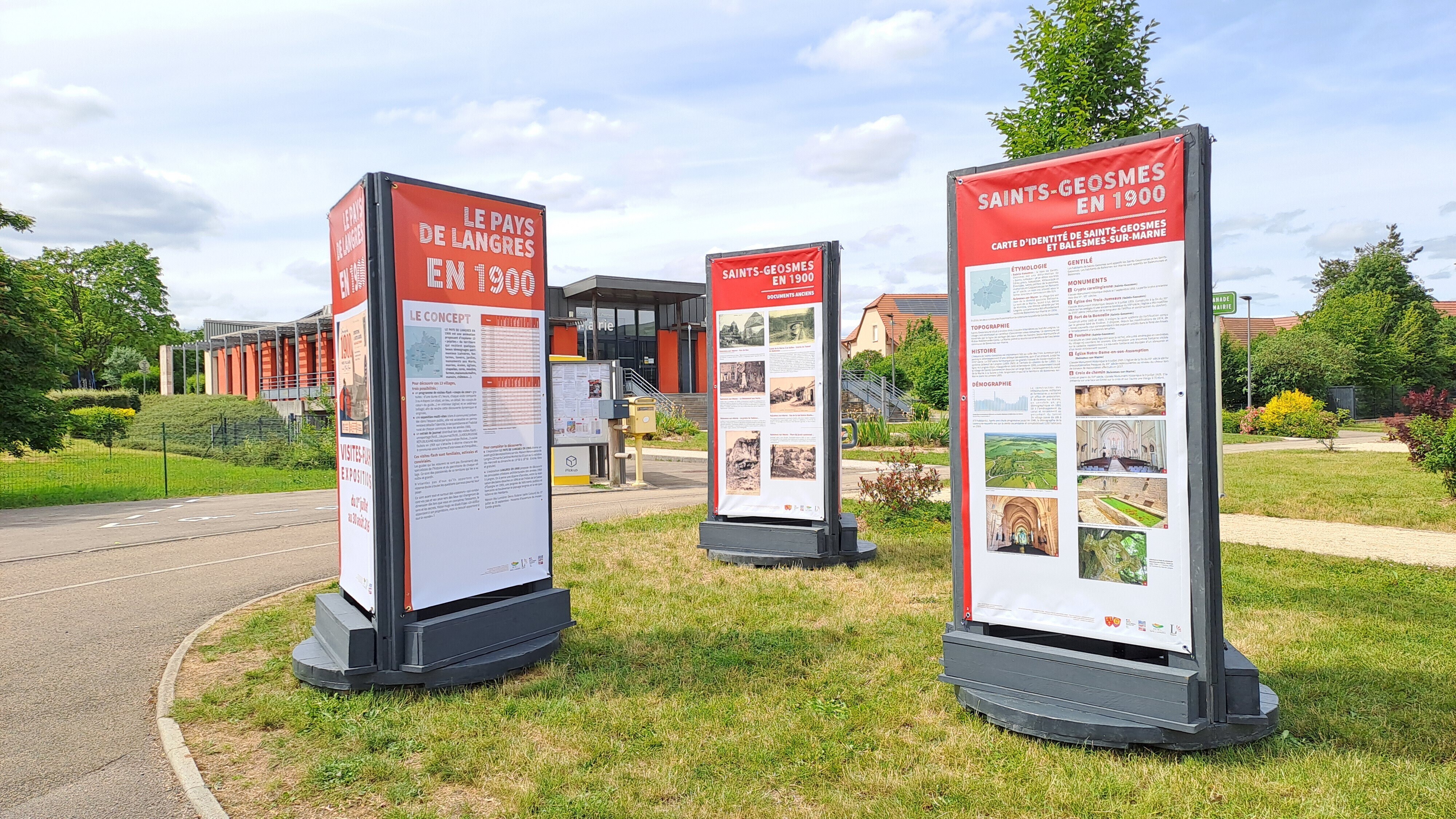 Exposition : Saints-Geosmes en 1900