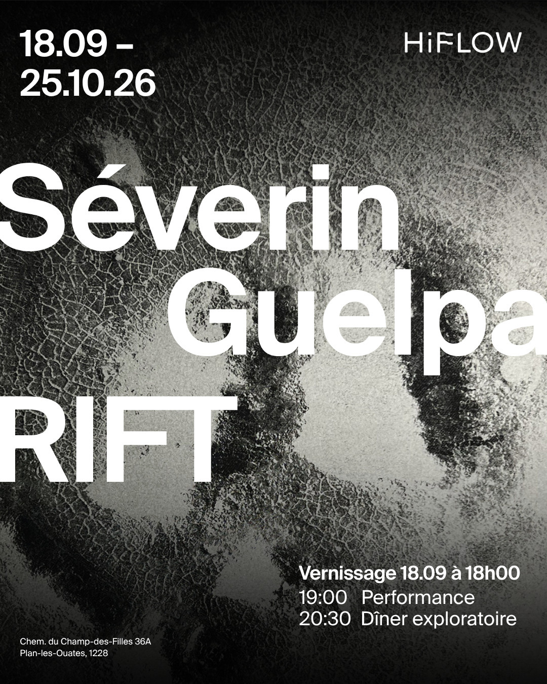 À l’occasion de Geneva Art Week, Séverin Guelpa propose une vaste installation dans le Hub.i3 qui entraîne le public dans un crépuscule sonore et tellurique.