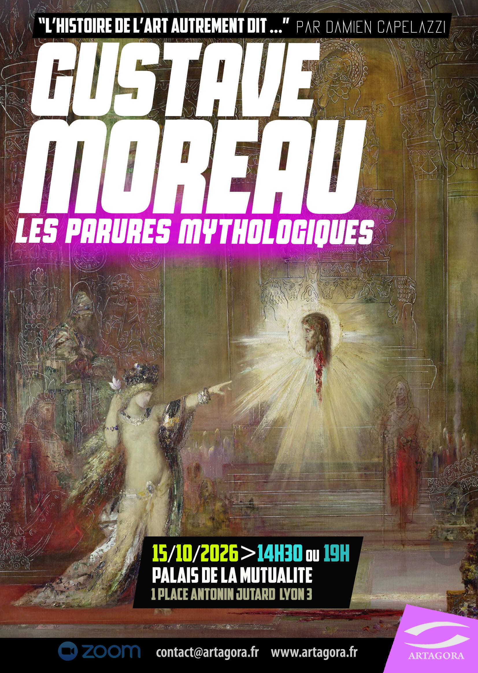 Conférence - Moreau : les parures mythologiques