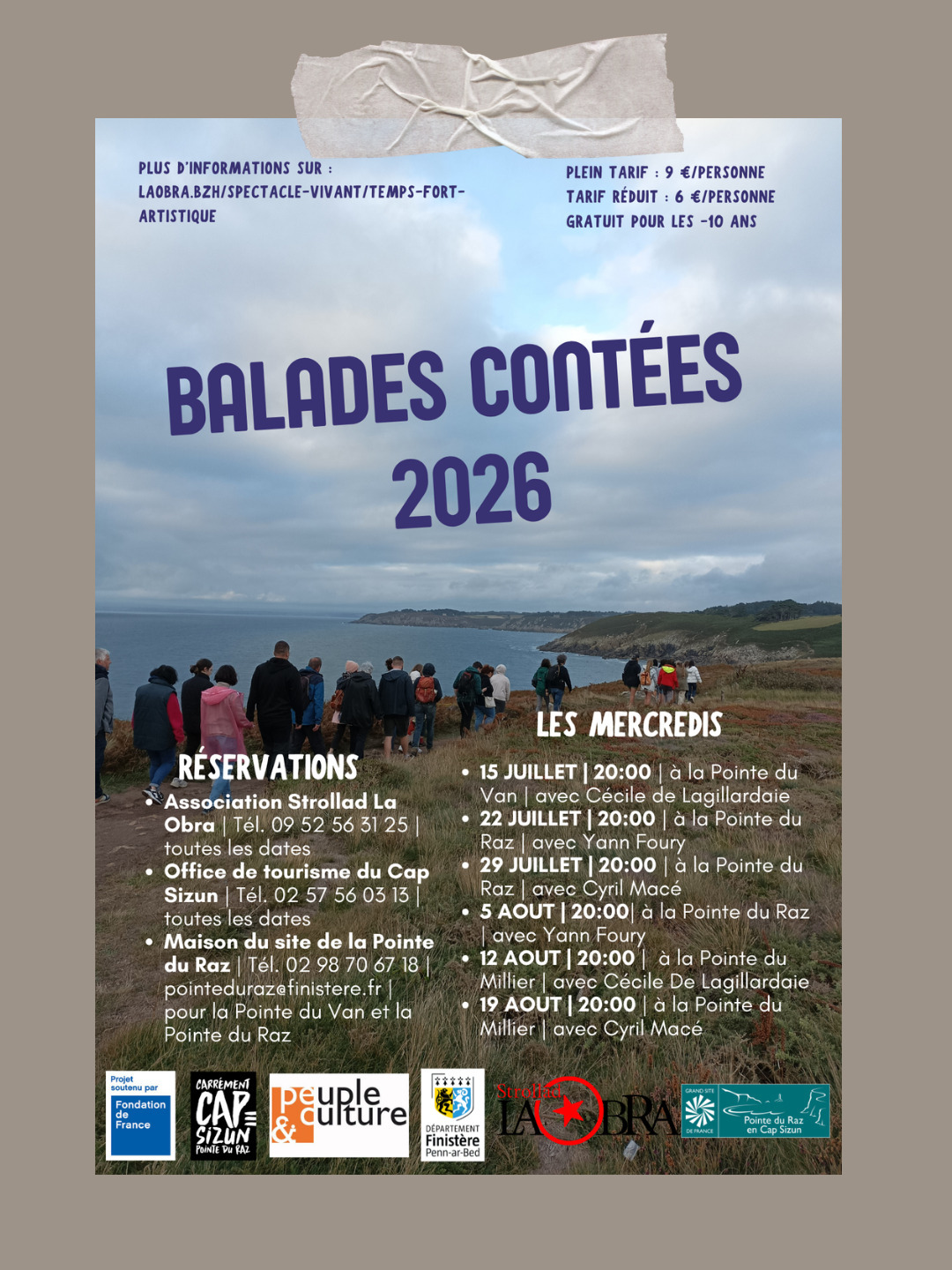 Balade contée - 19 août - Pointe du Millier