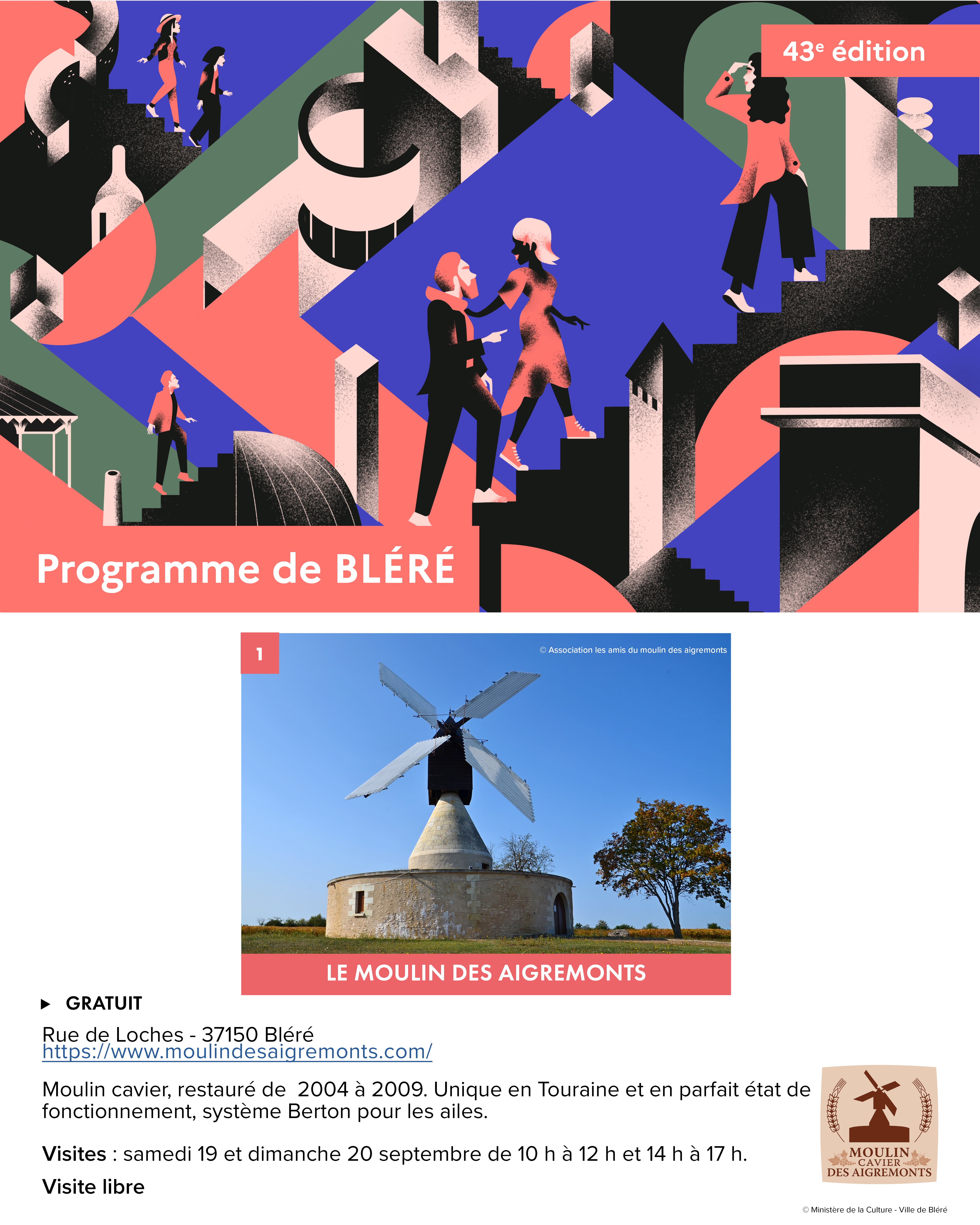 Visite du Moulin des Aigremonts