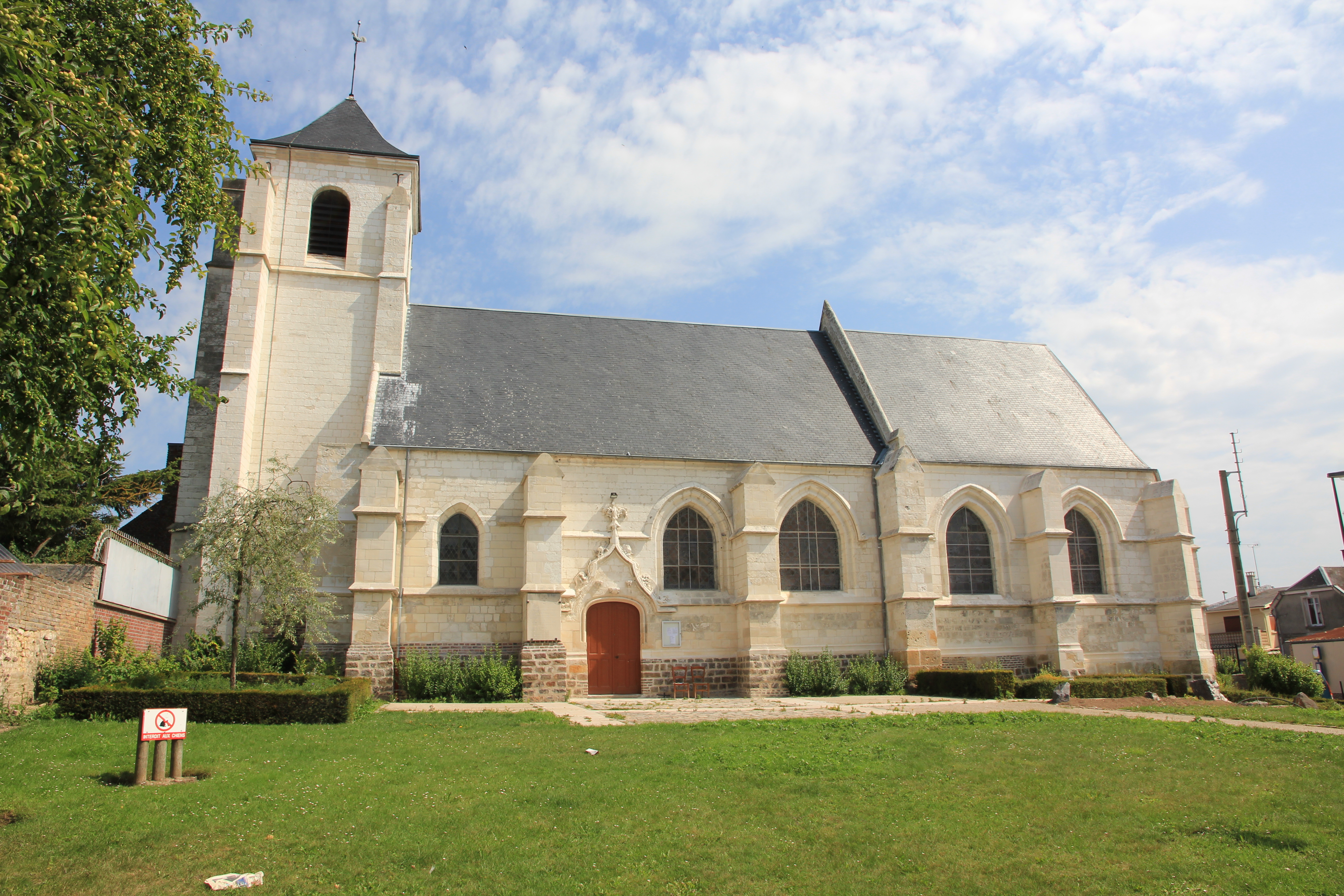 Visite guidée « Sur les pas de Léon Lamotte à Montières » à l'église Saint-Pierre de Montières