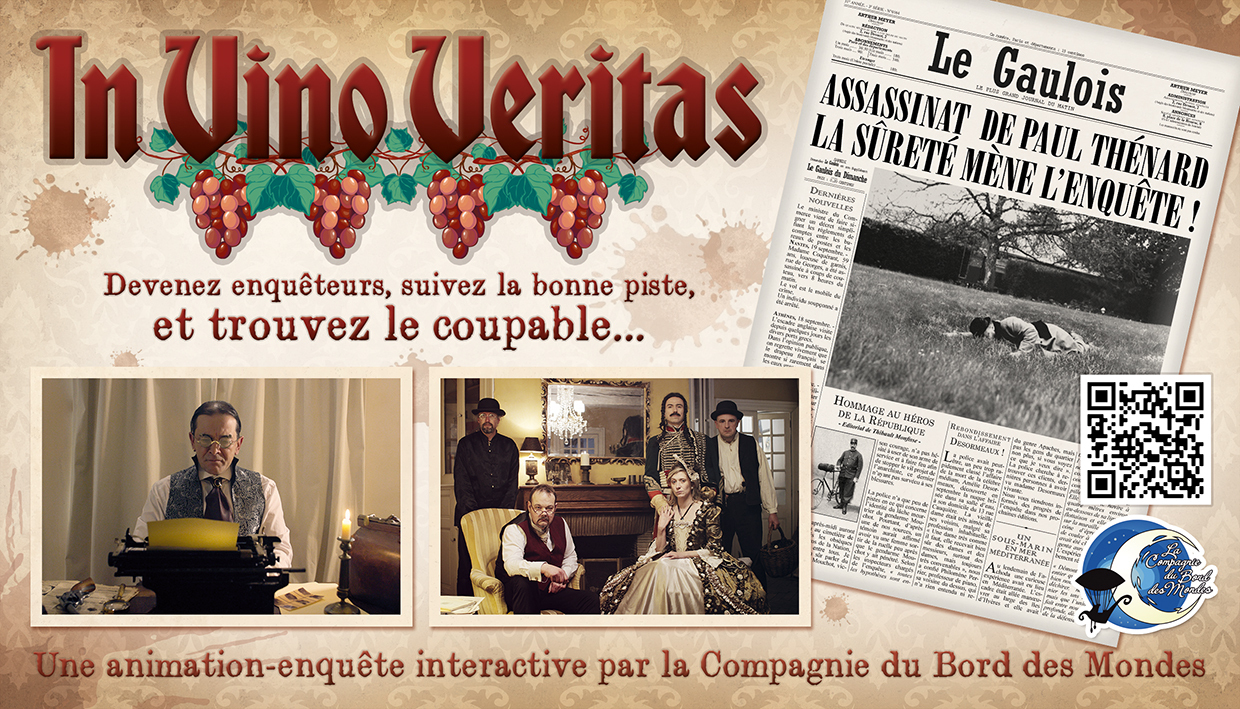 In Vino Veritas, jeu immersif à la Maison de Fer