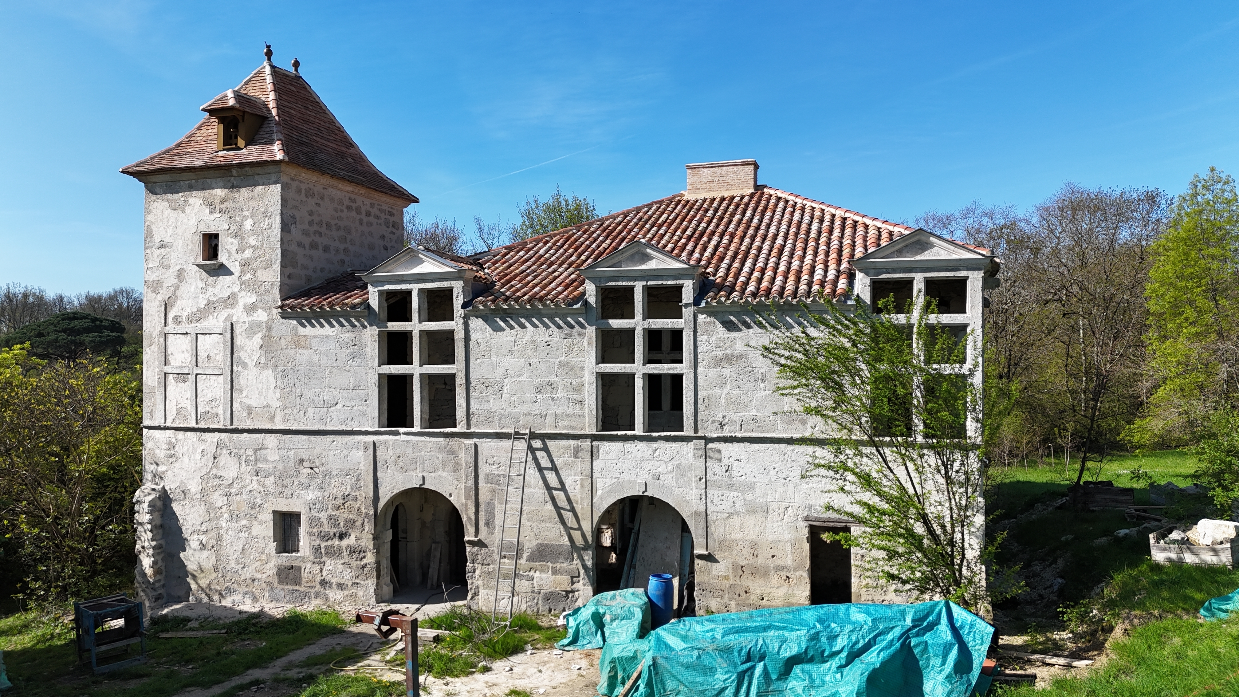 Visite commentée du chantier de la Maison Forte du Goulet