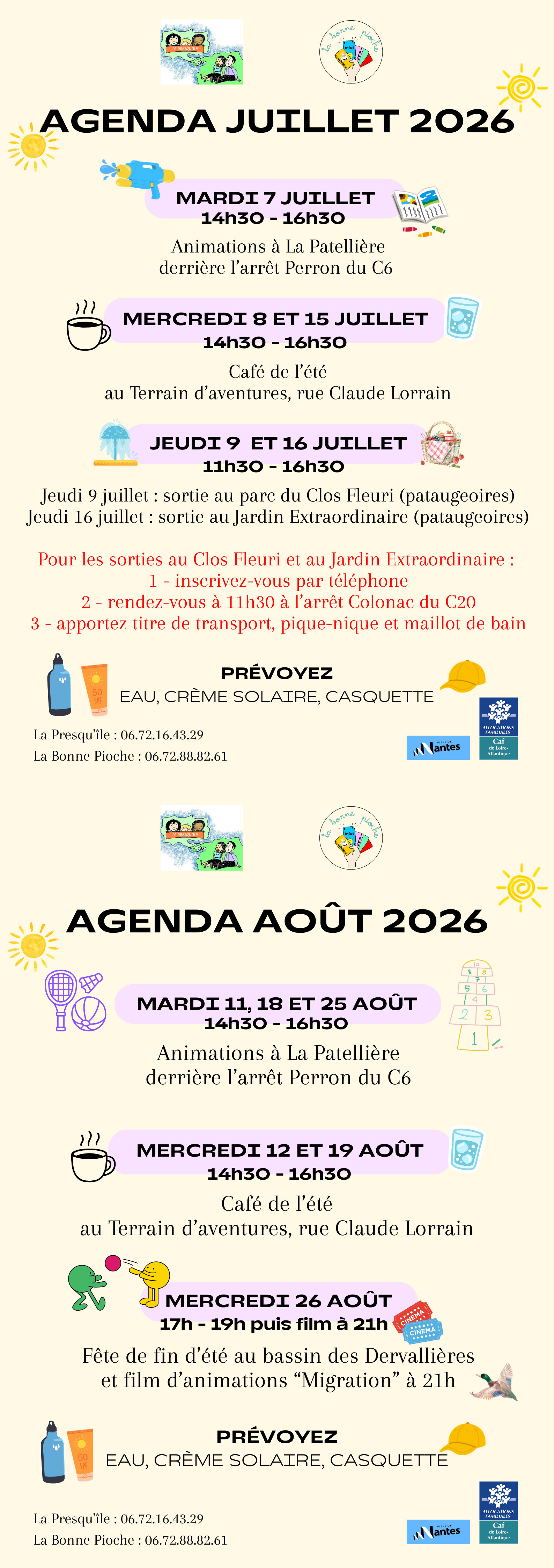 Programme de l'été - La Presqu'île