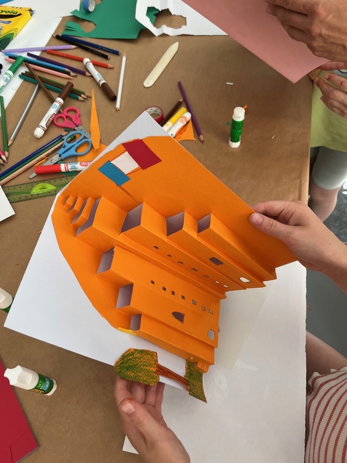 Affiche — Atelier : "Pop-up d'architecture"