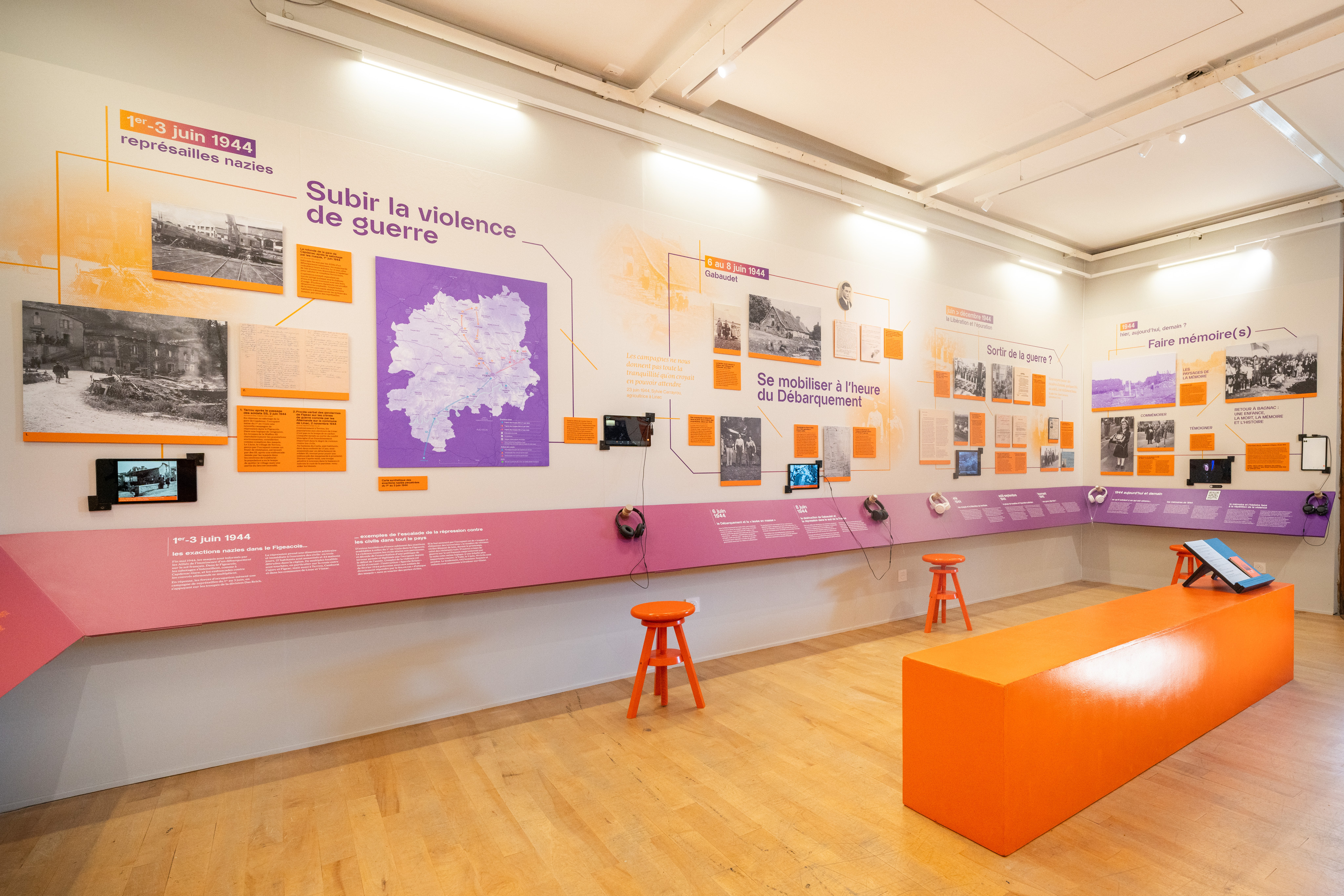 Découvrez librement l'exposition « 1944 : Face à la guerre dans le Figeacois »