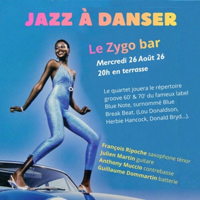 JAZZ A DANSER-4TET de François Ripoche
