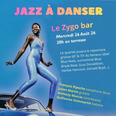 JAZZ A DANSER-4TET de François Ripoche