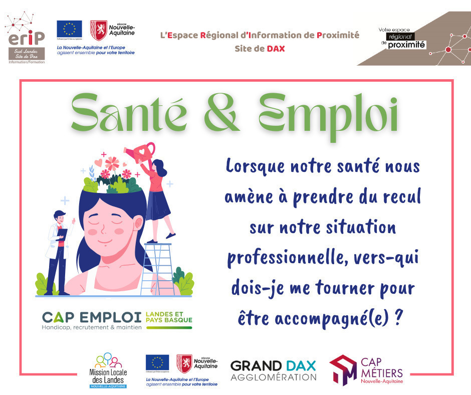 Santé et Emploi avec Cap Emploi Landes et pays basque