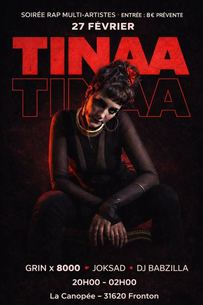 Tinaa - Grin x8000 - Joksad - DJ Babzilla