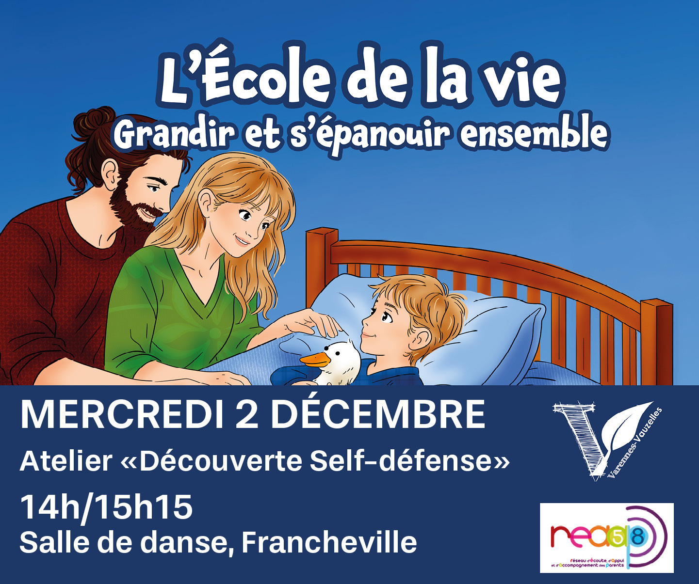 Ateliers parents/enfants – "Découverte Self-défense"
