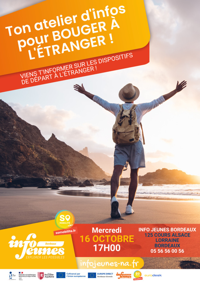 Ton atelier d'infos pour bouger à l'étranger !