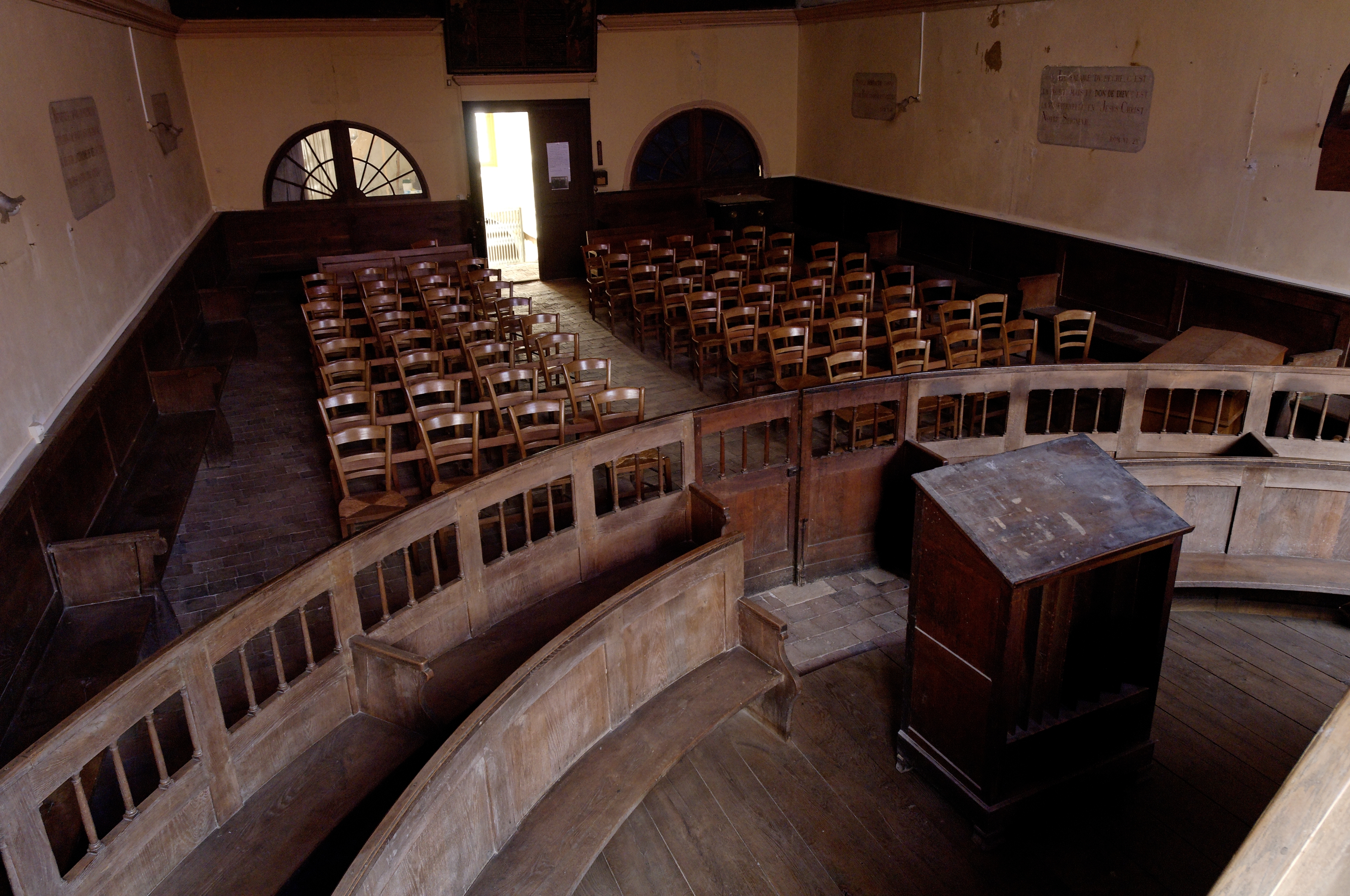Visite commentée du Temple protestant