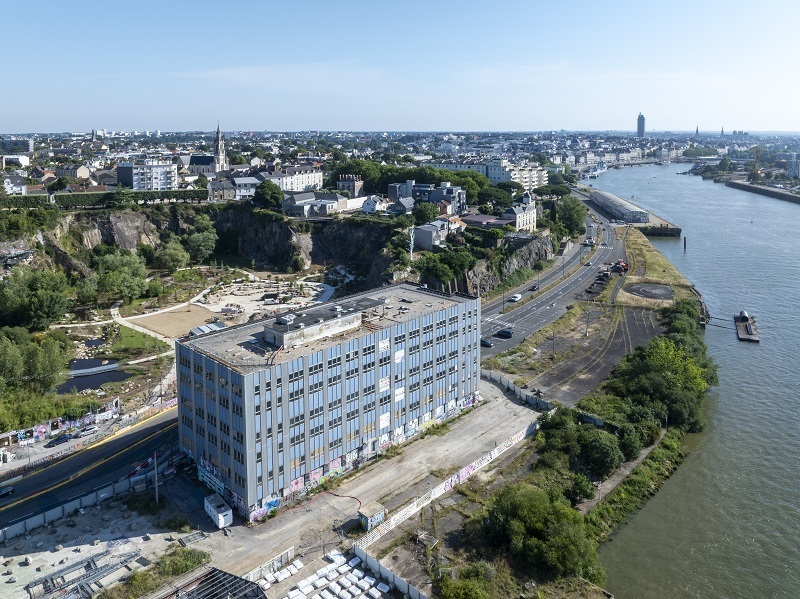 Le Cap 44 - Grands moulins de Loire ouvre ses portes. Découvrez le site de la future Cité des Imaginaires et son histoire !