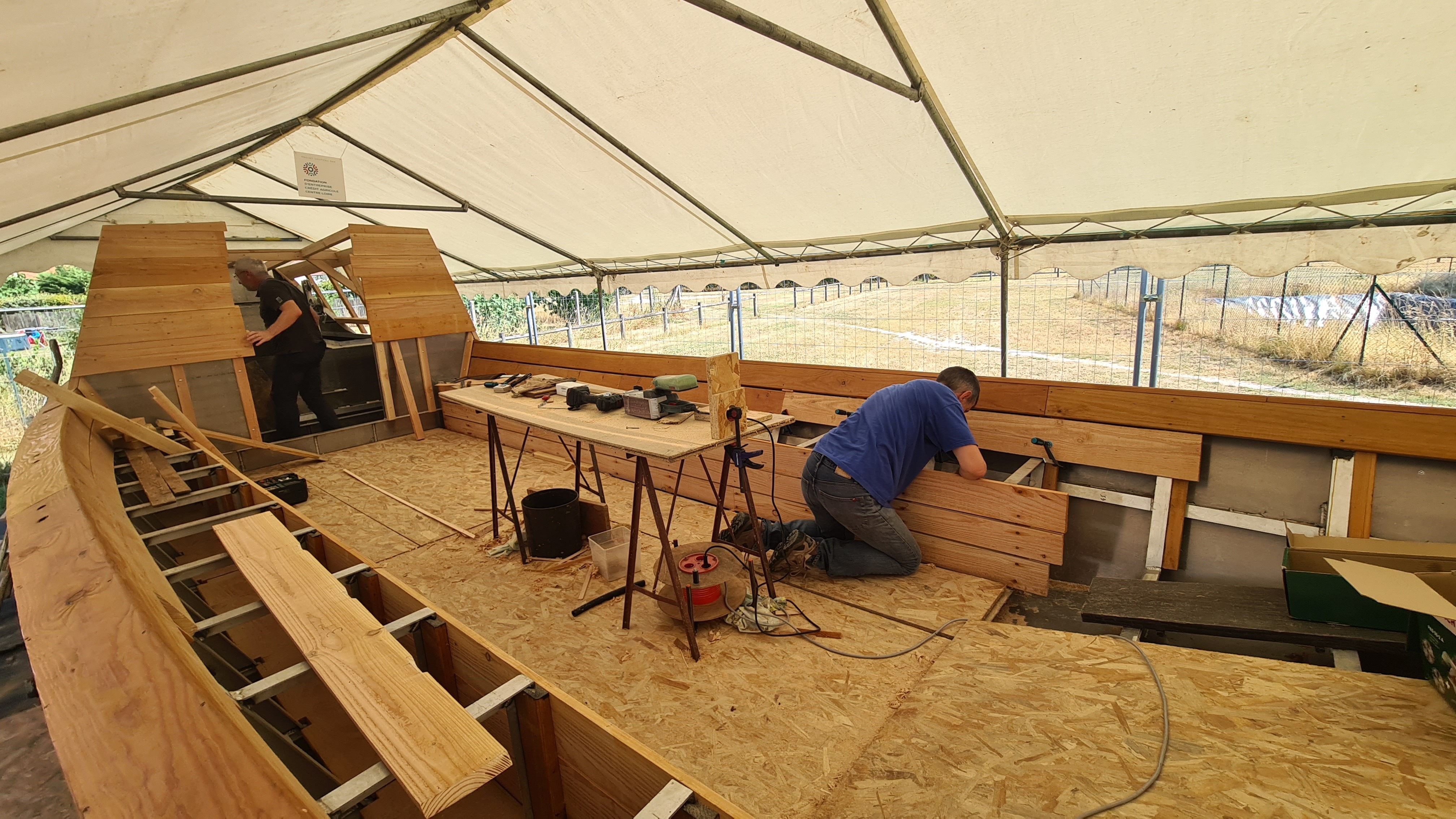 Portes ouvertes de l'atelier chantier de l'Armada