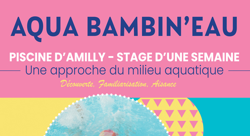 Aqua Bambin'eau - Une approche du milieu aquatique