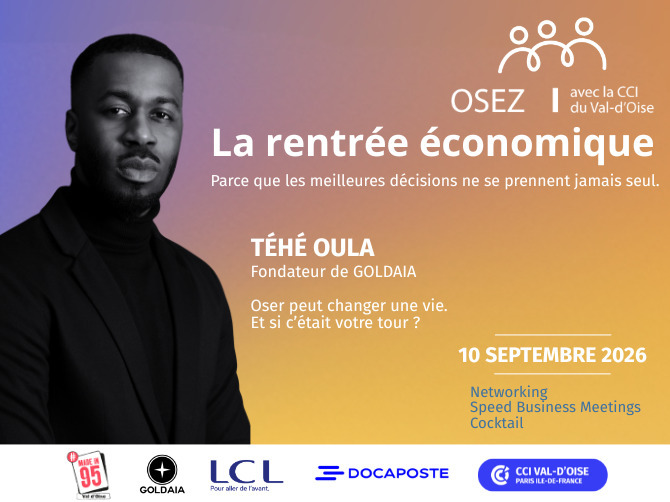 La Rentrée Économique 2026 : l’événement business incontournable du Val-d’Oise