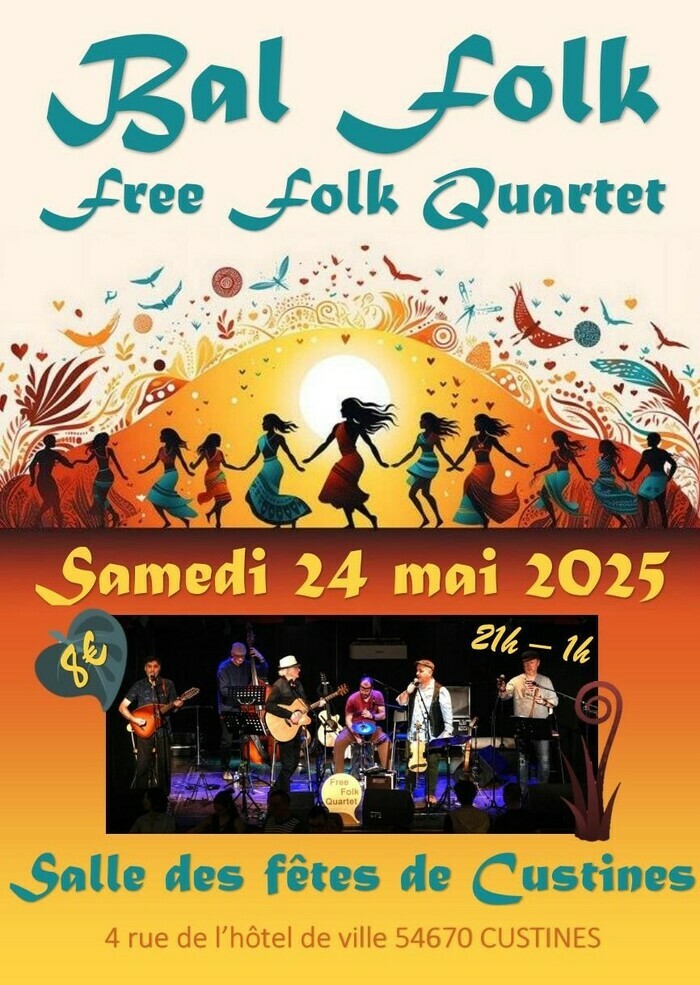 Free Folk Quartet Du 24 au 25 mai 2025