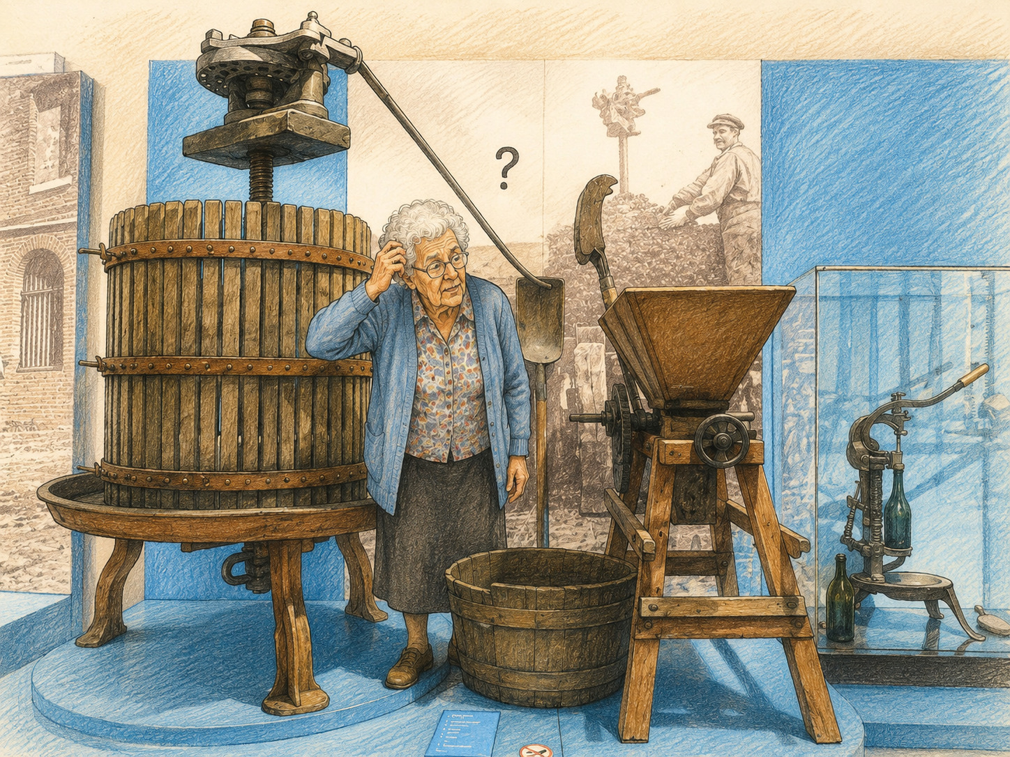 Animation jeune public : livret-jeu "Mamie Lucette et les objets perdus"