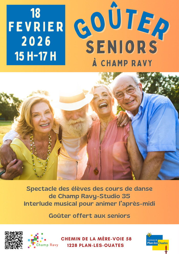 Champ Ravy organise un après‑midi convivial pour les seniors.