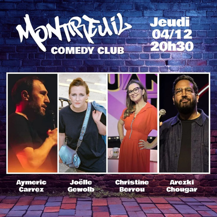 Deux jeudis par mois, des humoristes en feu, des punchlines qui claquent et une ambiance 100% good vibes