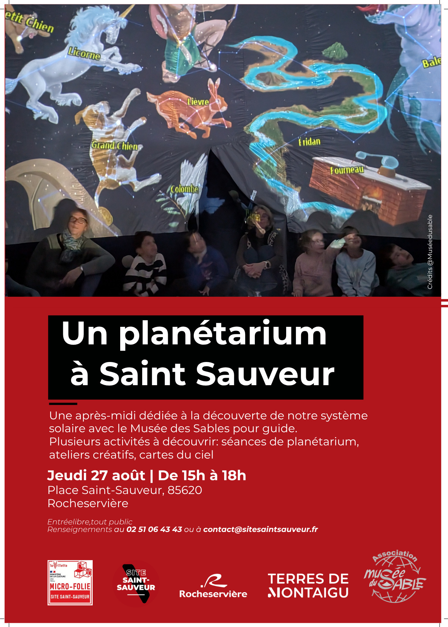 un planétarium à Saint-Sauveur