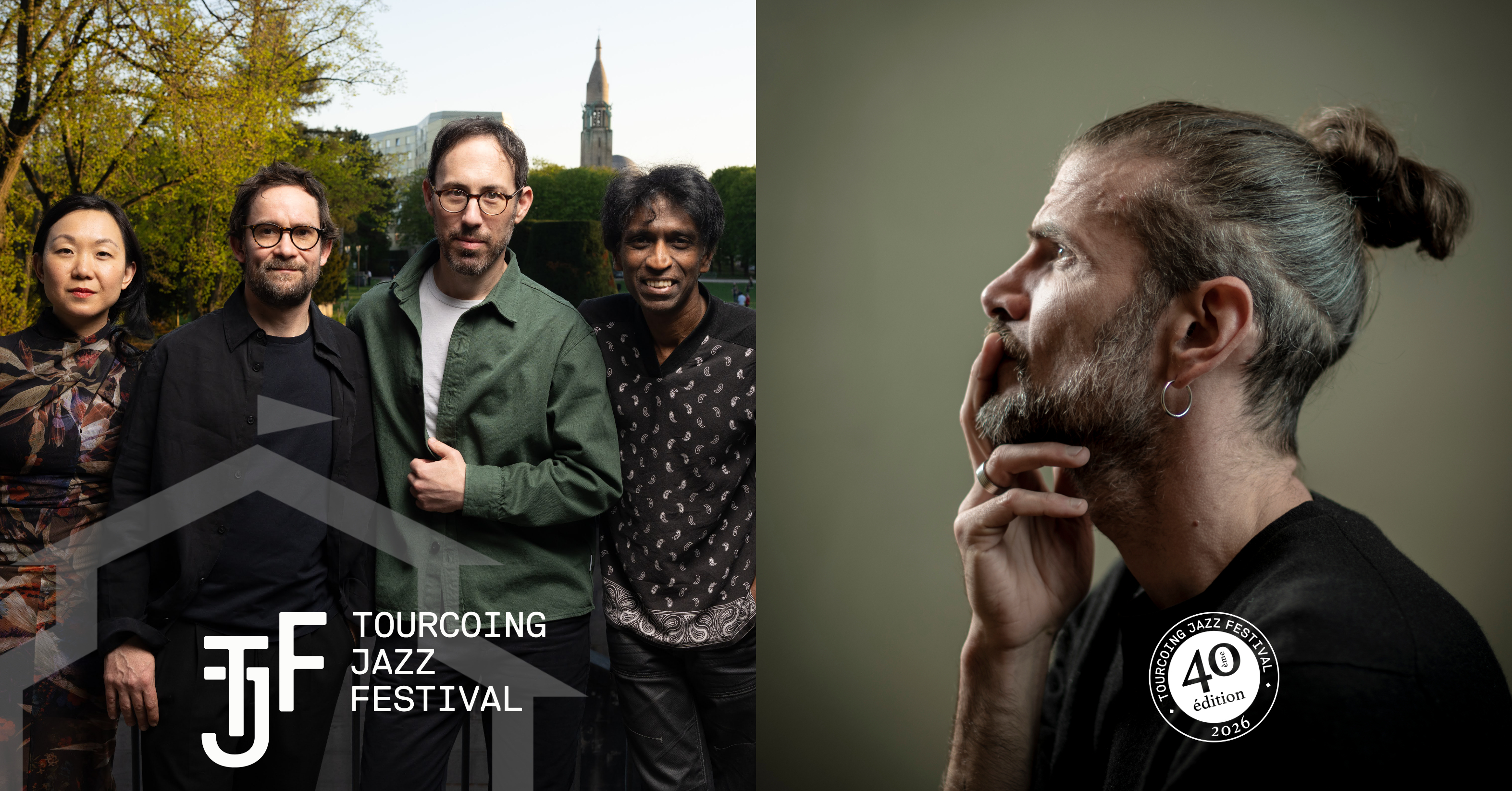 TOURCOING JAZZ FESTIVAL 2026 ⯁ VINCENT PEIRANI QUINTET + EMILE PARISIEN, YARON HERMAN, LINDA MAY HAN