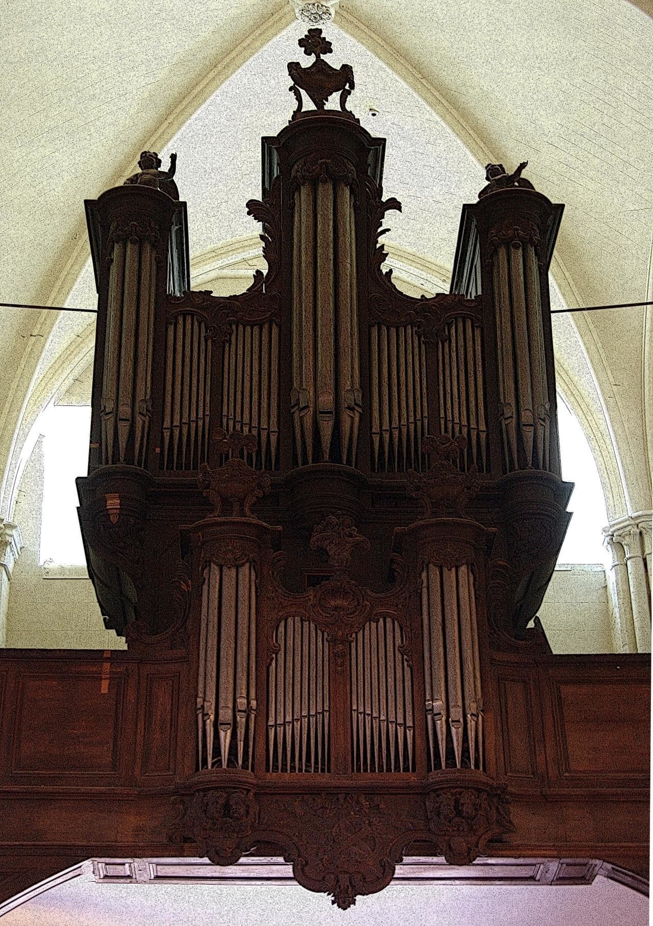 Présentation des grandes orgues de l'église Saint-Ayoul