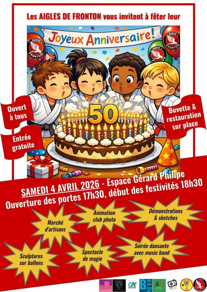 50 ANS JUDO CLUB FRONTON