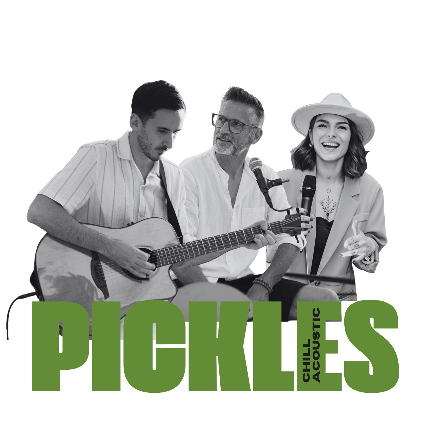 Concert de musique, groupe Pickles Trio