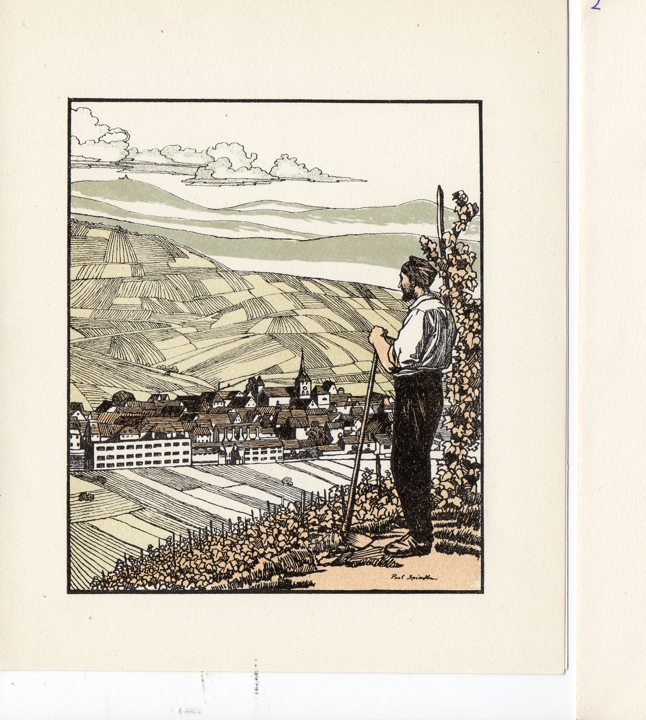 Papeterie et viticulture