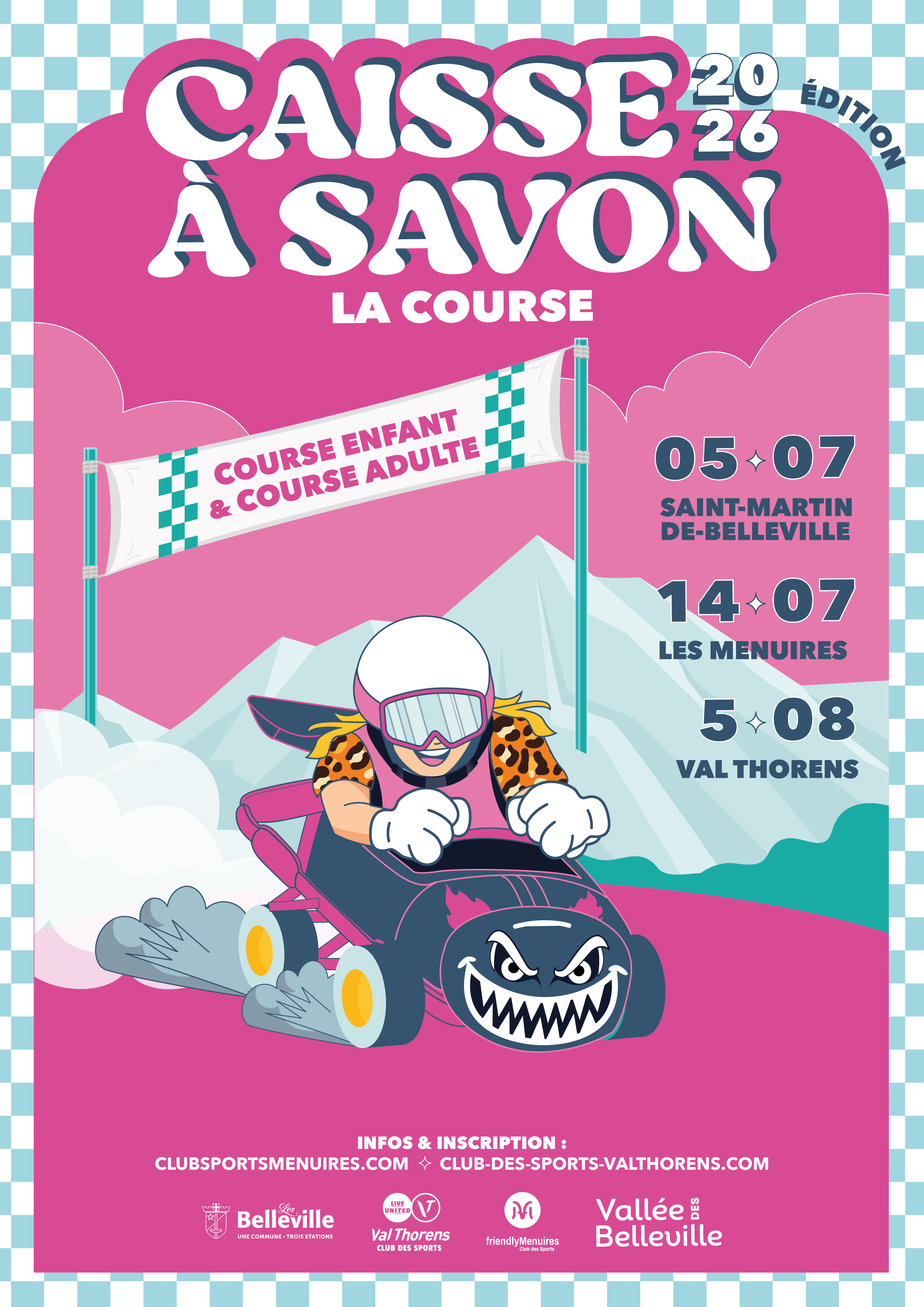 Course de caisse à savon - Les Belleville