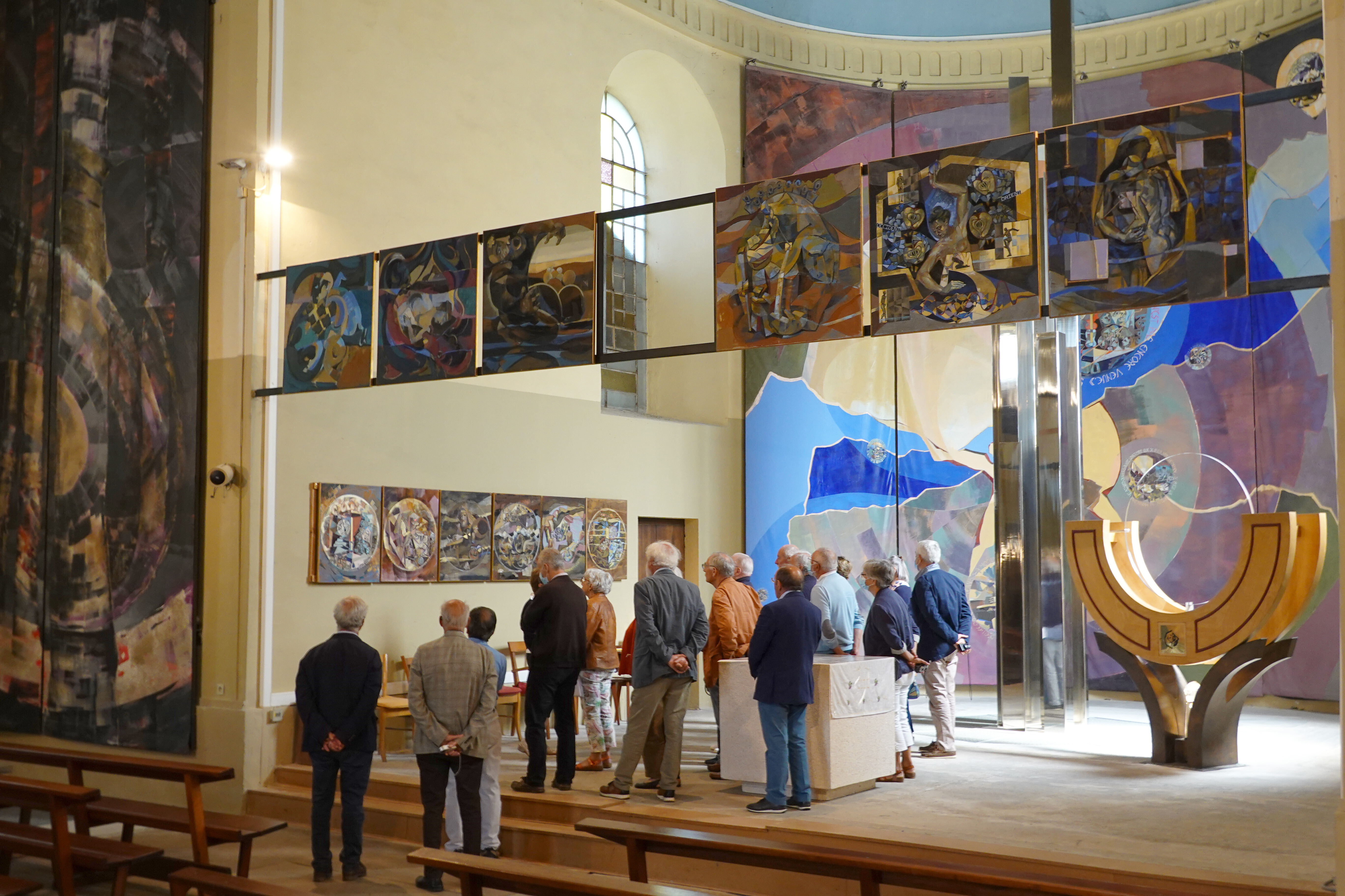 Œuvre Contemporaine d'Art Sacré, Eglise St Jean de Chevelu