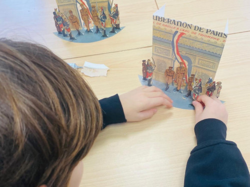 Je fabrique mon diorama de la Libération