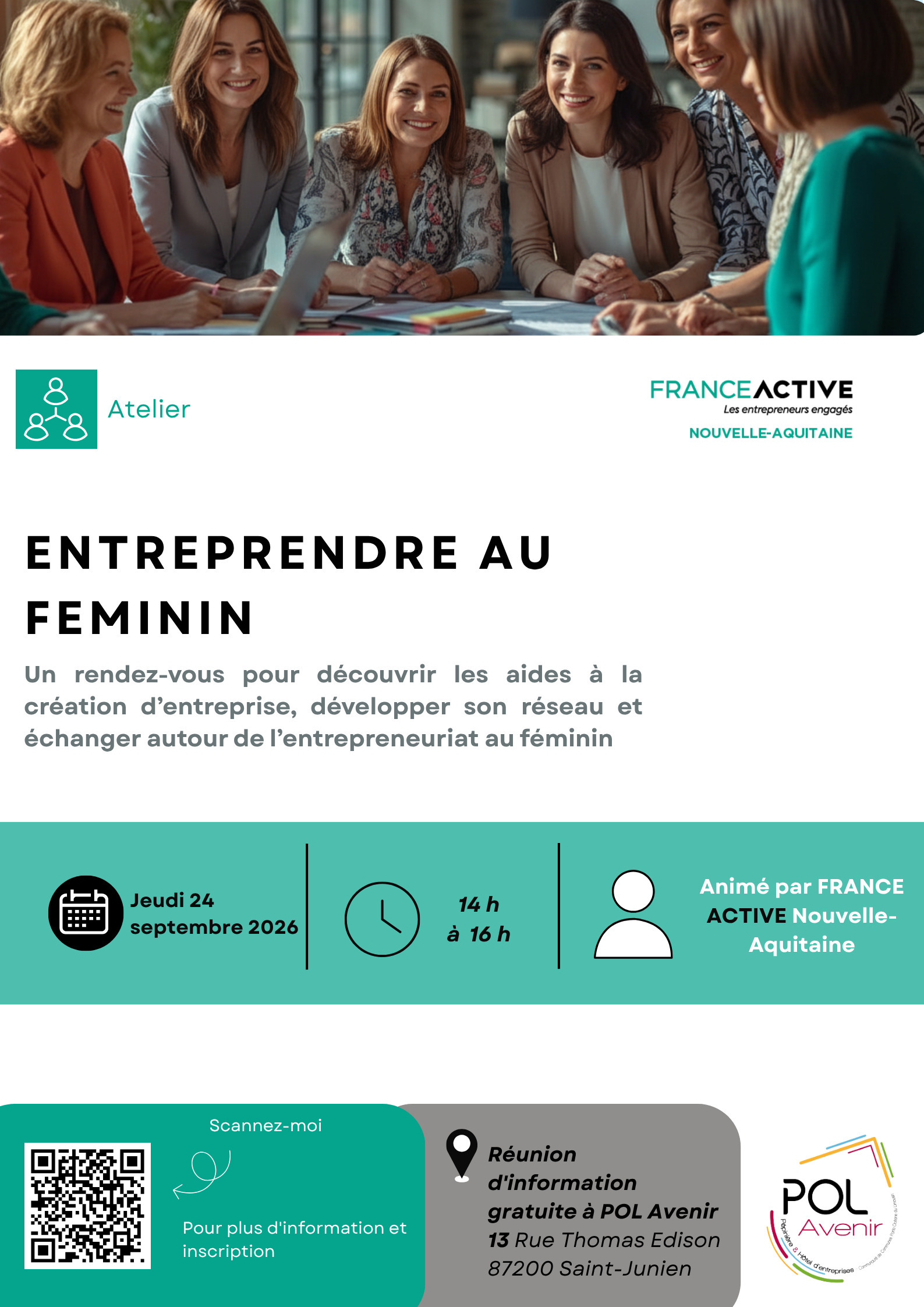 Entreprendre au féminin