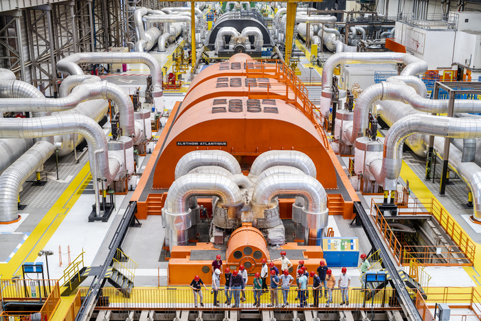 Visite guidée des installation de production d'électricité EDF Tricastin