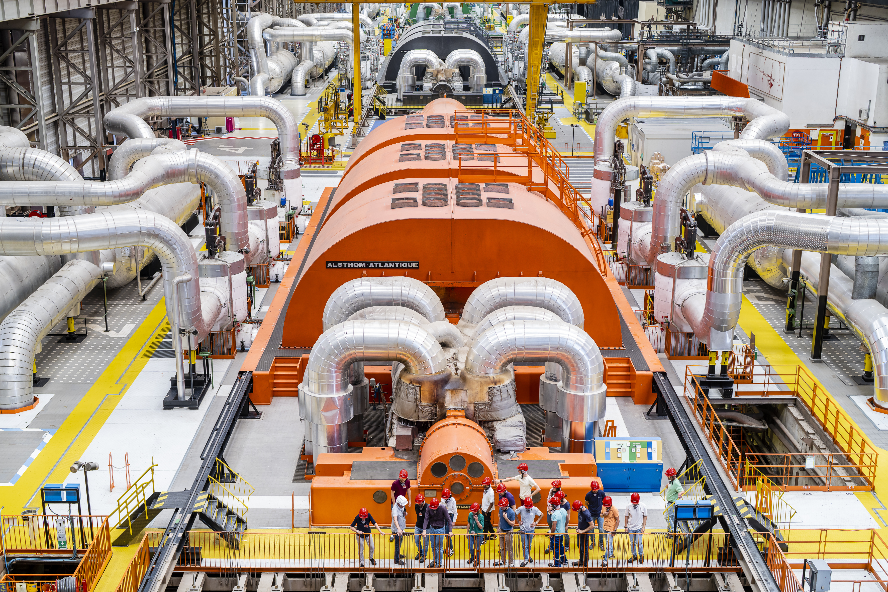 Visite guidée des installation de production d'électricité EDF Tricastin