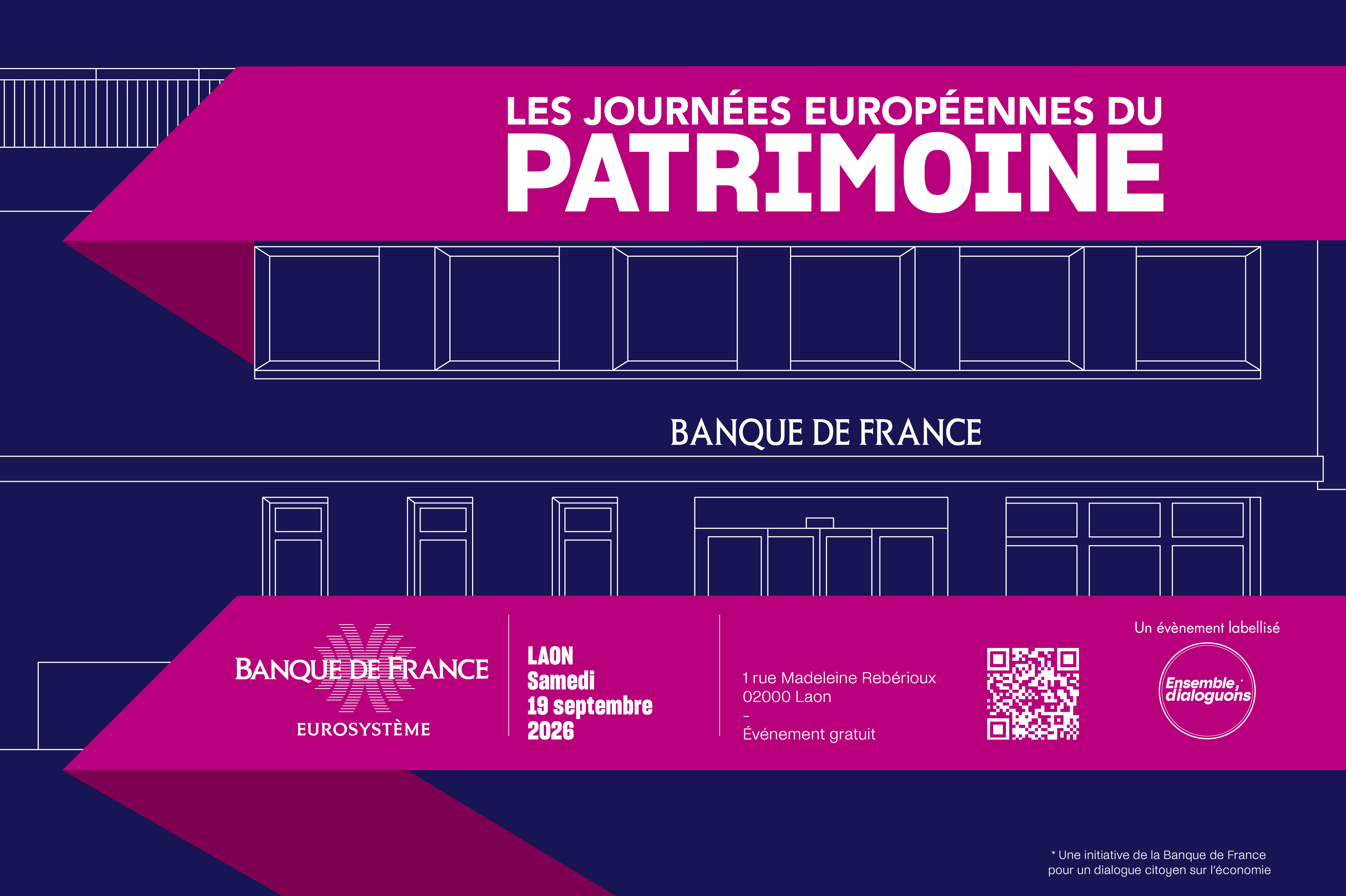 Visite de la Banque de France de Laon